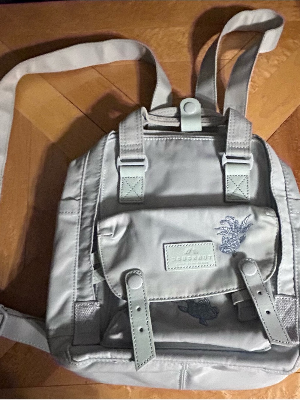 Doughnut macaroon mini backpack